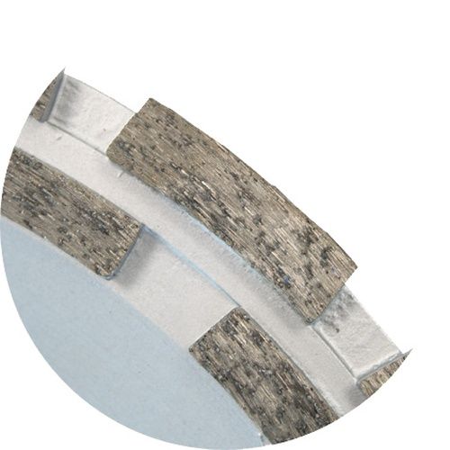 Diamant-Doppelsegment-Schleiftopf 125 mm